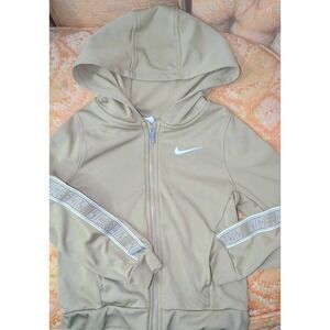 Nike Dri Fit Spring Summer Hoodie Kids Boys Unisex 6 7 Full Zip Up Jacket